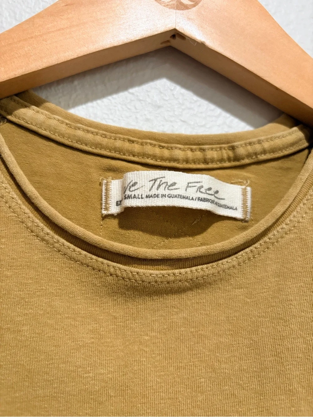 Free People Protagonist Tee Golden Eagle SZ XS